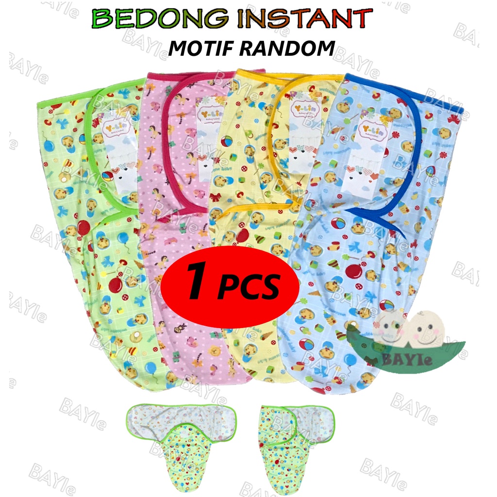 BAYIe - Bedong Bayi Instan Kretekan Y-LIN / Bahan 100%Katun