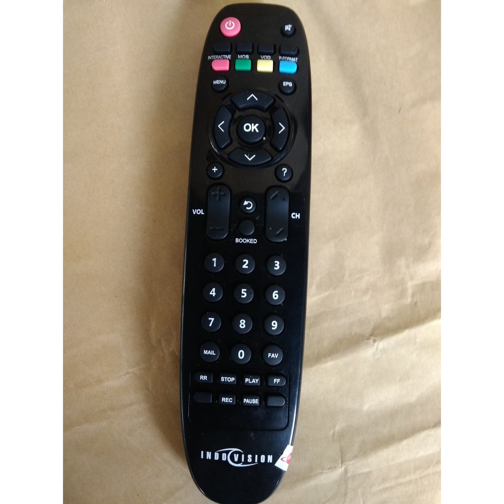 REMOTE RECEIVER INDO VISION - TOPTV - Okevision - MNC VISION ORIGINAL ASLI