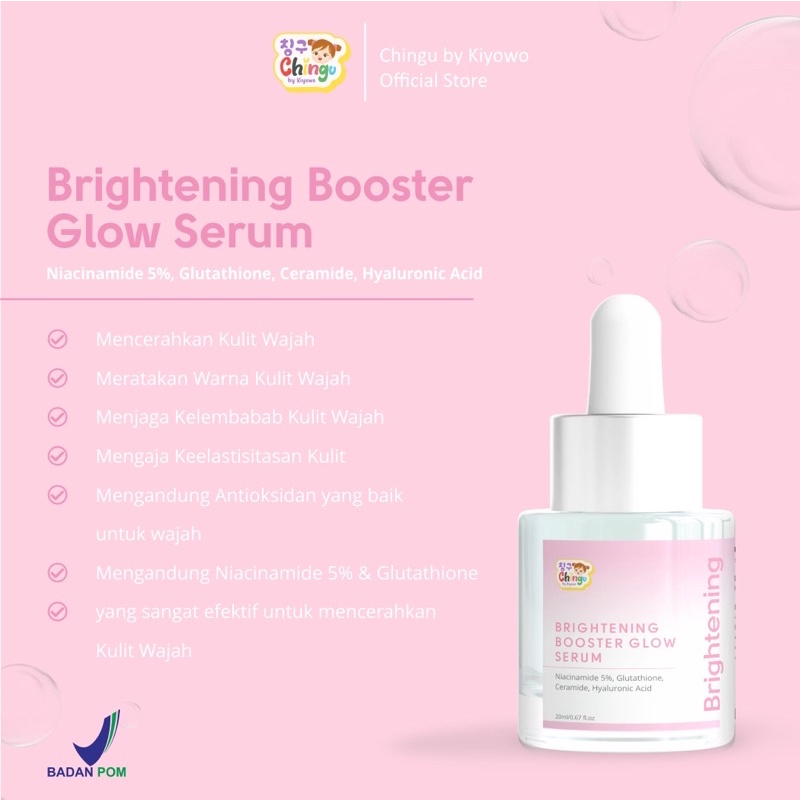 CHINGU BY KIYOWO DAILY FACE SERUM 20ML BPOM APPROVED