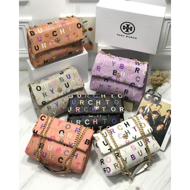 Tas Shoulderbag Wanita Tas Bahu Import Tory Burch Perry Premium Box  Shoulder bag Import Premium Tor