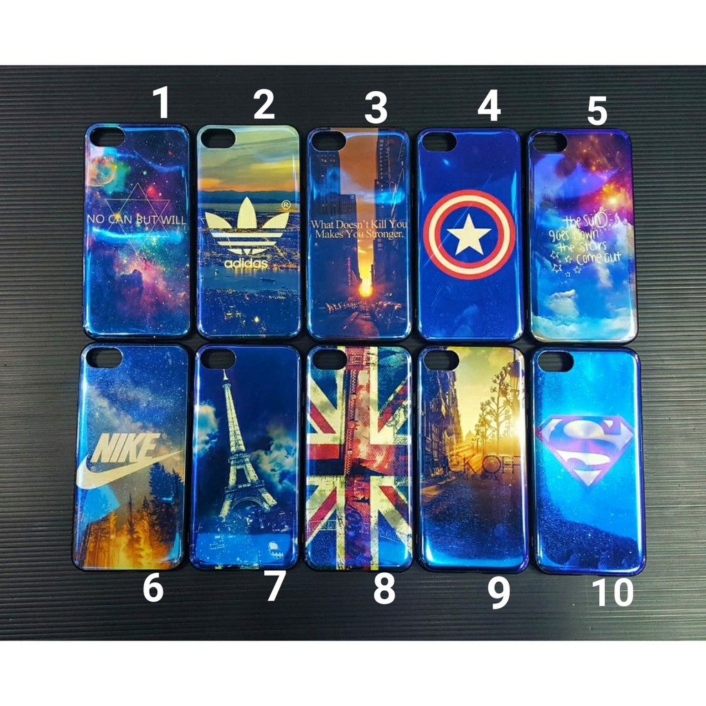 BR Softcase Bluray Marvel Nike Adidas iphone 5G 6G 6plus 7G 7plus 8G 8plus