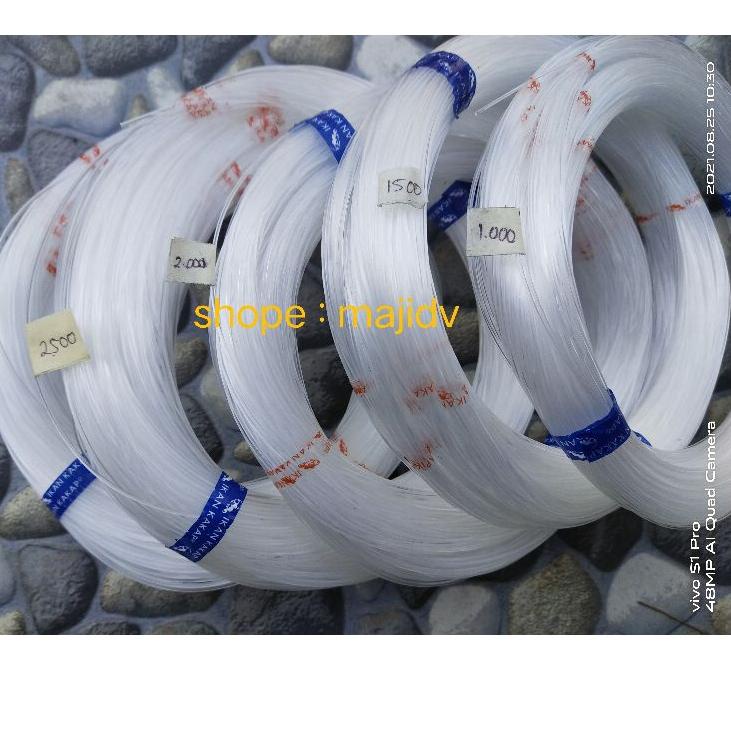 (LANGSUNG ORDER) senar pancing / layangan uk 700 1000 1500 2000 2500 3000 4000 5000 cap kakap