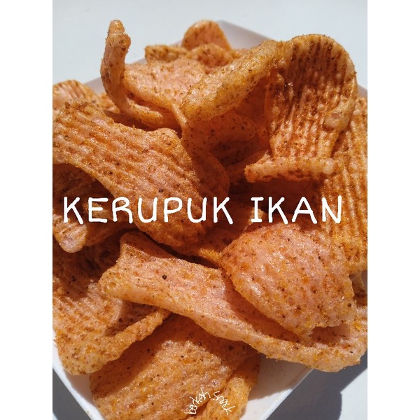 

Kerupuk Ikan Pedas 250gram