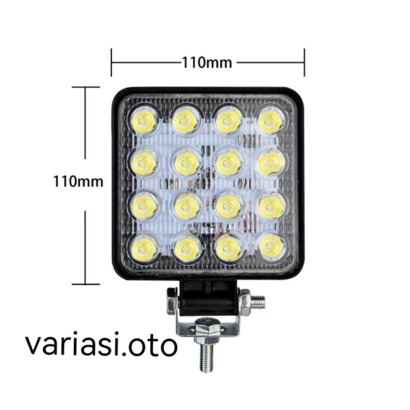 LAMPU TEMBAK SOROT LED BAR  CREE CWL WORKLIGHT 27W 16 MATA 12V -24 VOLT LAMPU LED MOBIL