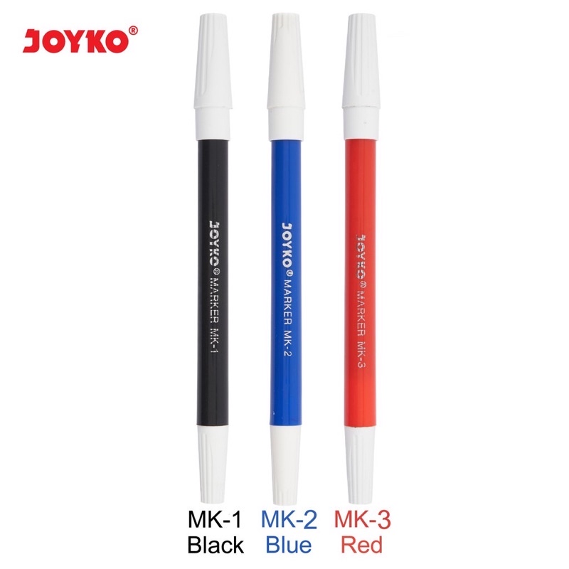 

(Spidol kecil PERPCS) MK1-3 Joyko Marker Penanda Spidol