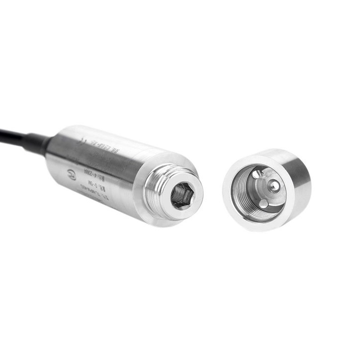 Liquid Level Sensor Throw-In Type For Detecting 0-5m Range Depth DC24V 4-20mA