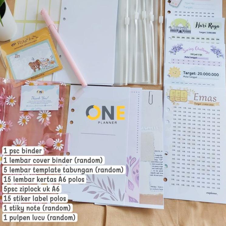 

Harga Murah.. PAKET BUDGETING BINDER A6