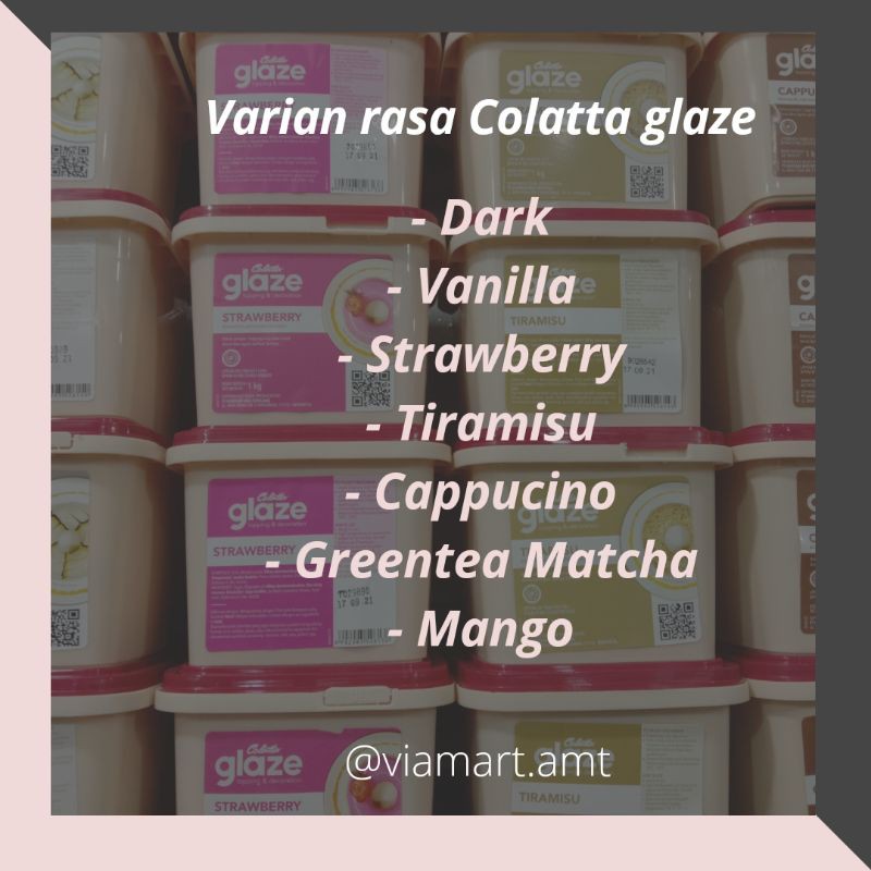 

Colatta Glaze Repack (250gr, 500gr)