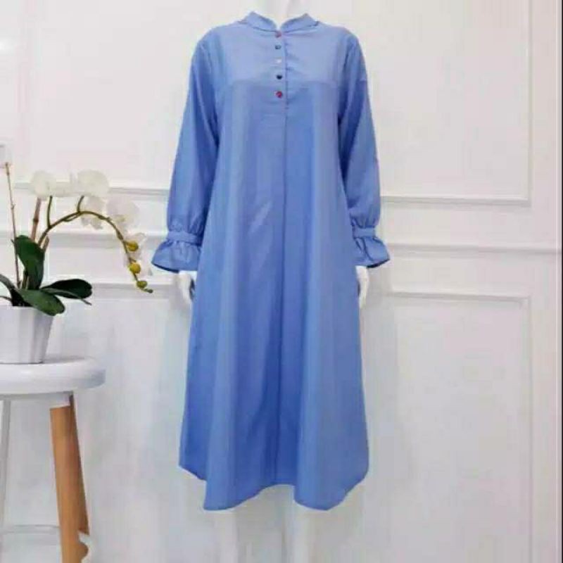 Melisa long Tunik katun / Tunik murah / Tunik polos
