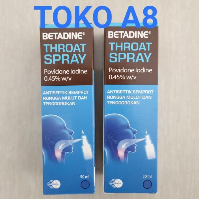Betadine Throat Spray 50Ml Betadine Sore Throat Bukan Nasal Spray