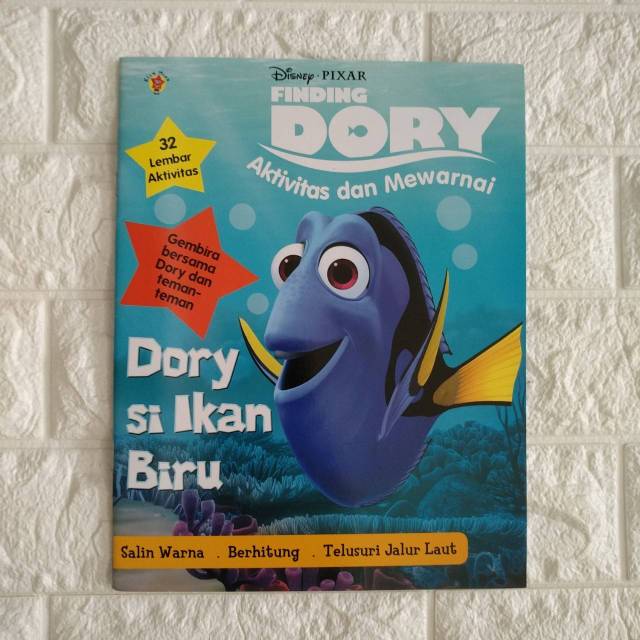 Finding dory aktivitas dan mewarnai