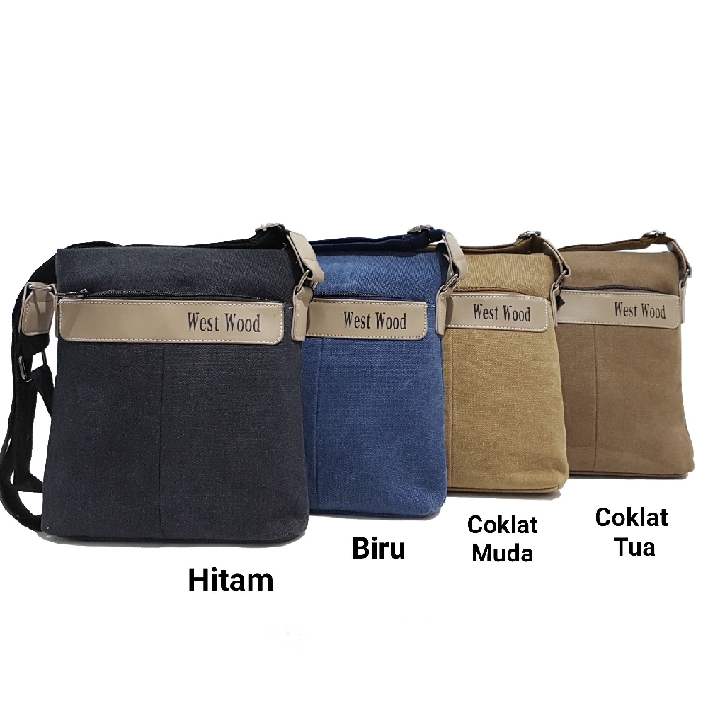 Men Shoulder Bag Tas Selempang Pria WEST WOOD M489