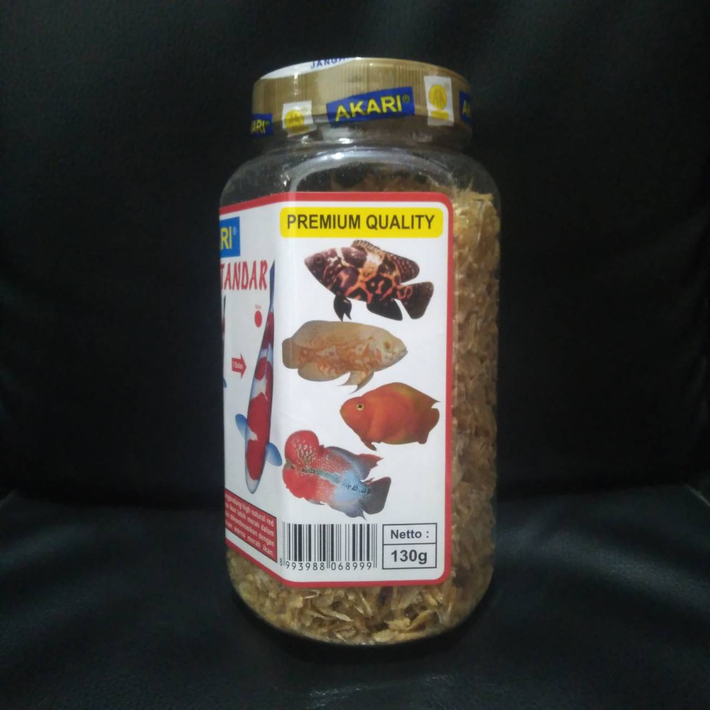 AKARI UDANG STANDAR 130 GRAM FLOATING TYPE ASTAXANTHIN