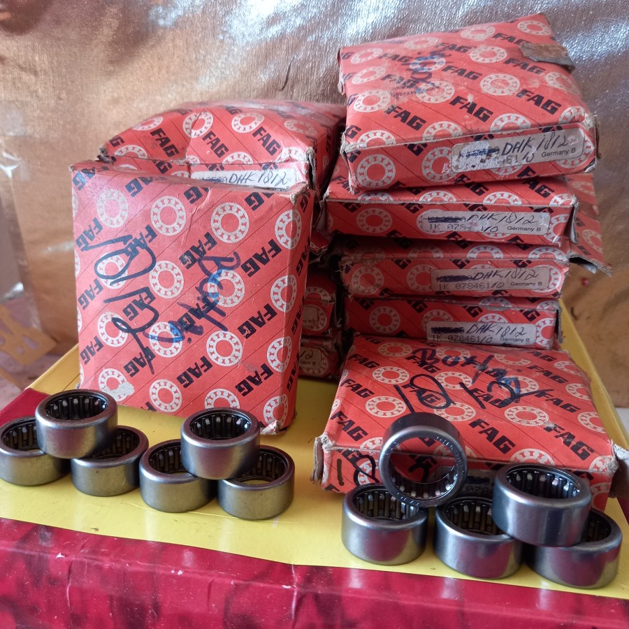 Bearing Bambu 1812 Klahar Laher Roda Depan Vespa PX Lama merek FAG