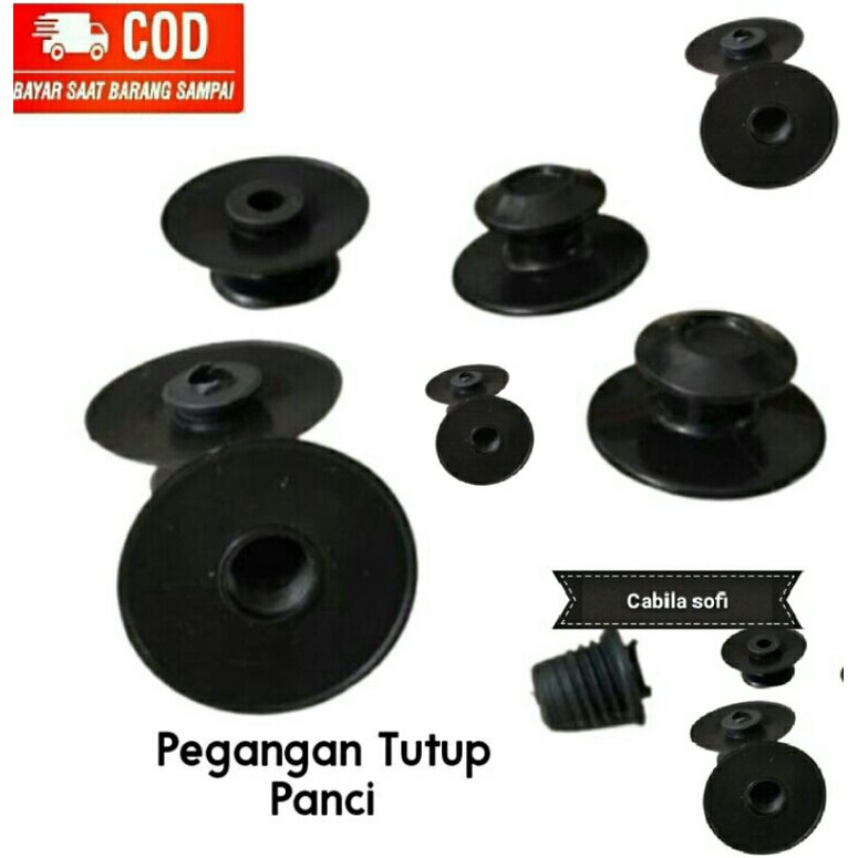 Tutup panci / Knop pegangan tutup panci 3pcs