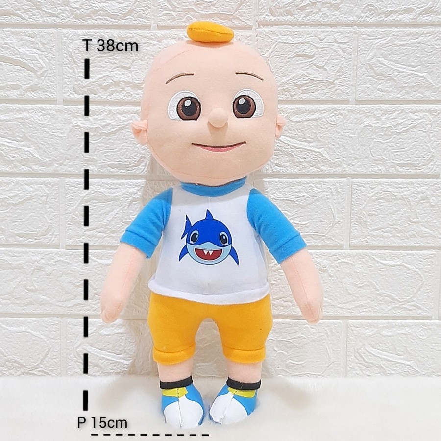 Mainan Anak Boneka Lucu Laki-Laki Perempuan 3 4 5 6 Tahun Boneka Cocomelon Baby JHON / JOJO Tinggi 38cm Kado Anak-KAdo Hadiah Ulang Tahun Mainan Anak