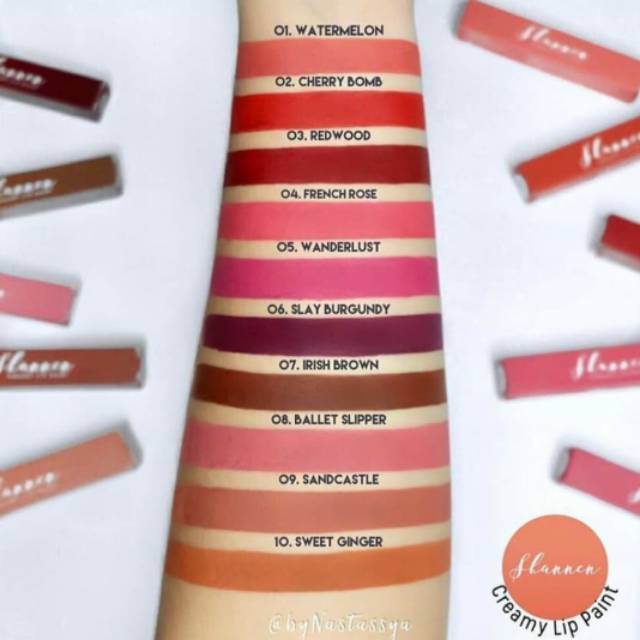 SHANNEN LIP MATTE - SHANNEN CREAMY LIP PAINT - SHANNEN LIPMATTE