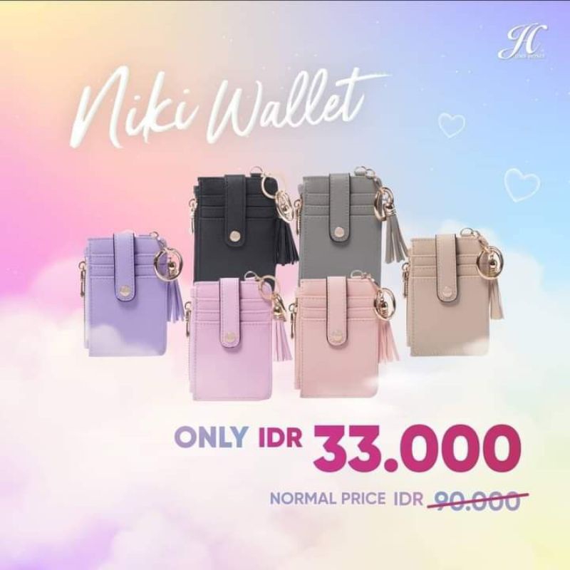 JIMS HONEY NIKI WALLET DOMPET WANITA CARDHOLDER PROMO
