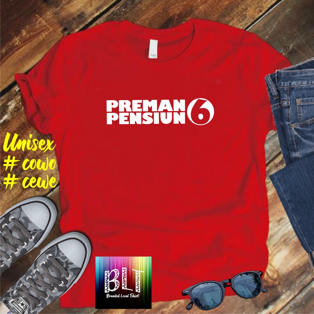 Cod Gratis Ongkir Kaos PREMAN PENSIUN 6 /KAOS EKSPRESI distro KAOS BANDUNG MURAH KAOS DISTRO MURAH HIT MURAH NAMPOL GRATIS ONGKIR PROMO MURAH KAOS PAKAIAN PRIA TERLARIS/KAOS HITS/KAOS BANDUNG/KAOS MURAH/KAOS PAKAIAN PRIA PAKAIAN WANIT