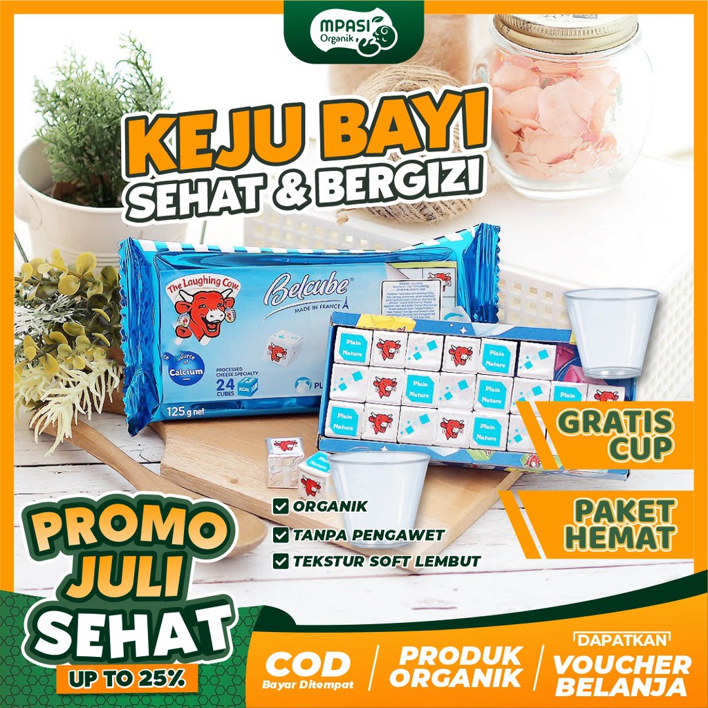 BELCUBE PLAIN CHEESE KEJU MPASI | KEJU BAYI