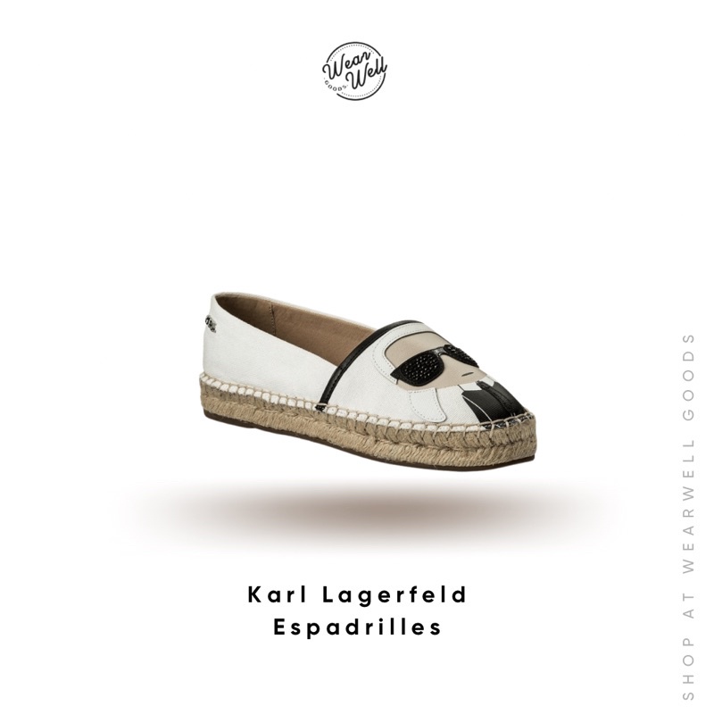 Karl lagerfeld espadrilles