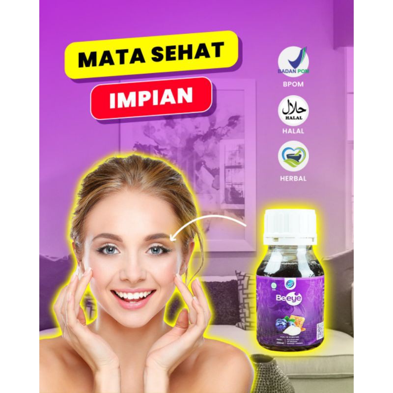 BEEYE MADU MATA MINUS/ 100% ORIGINAL/ SEMBUH MATA MINUS/PLUS/SILINDRIS/ATASI IRITASI MERAH &amp; PERIH