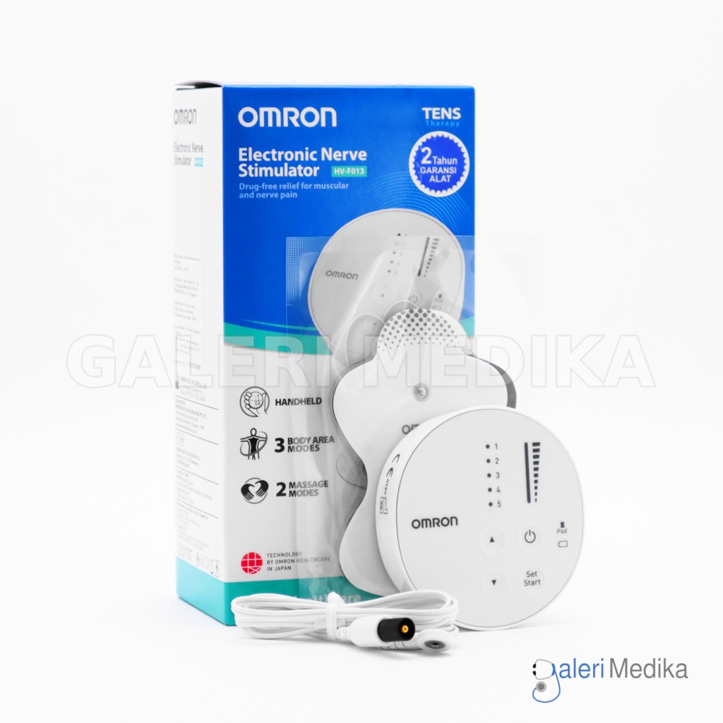 Alat Pijat Elektrik Omron HV-F013 / HV F013 Electric Pulse Massager - Mengurangi Nyeri Otot