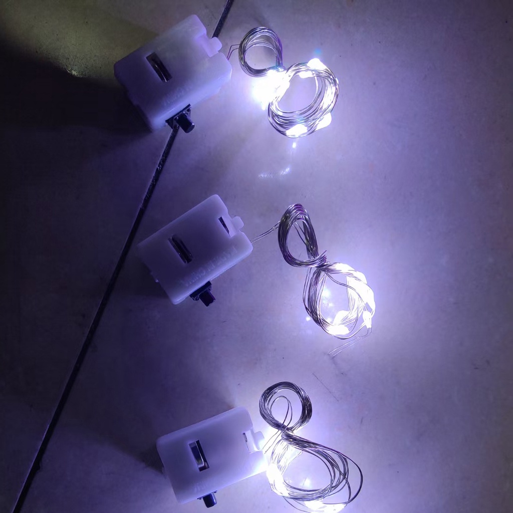 Lampu Led Kawat Bentuk Love Lampu Hias Dekorasi Lampu Led Kawat Tenaga Batrai Lampu LED KAWAT FAIRY Light 1 / 2  Meter Dengan BATERAI WATERPROOF Tumblr Hias Dekorasi 1M 2M 3M Hiasan Bunga Pohon Natal Boneka Boba Anak