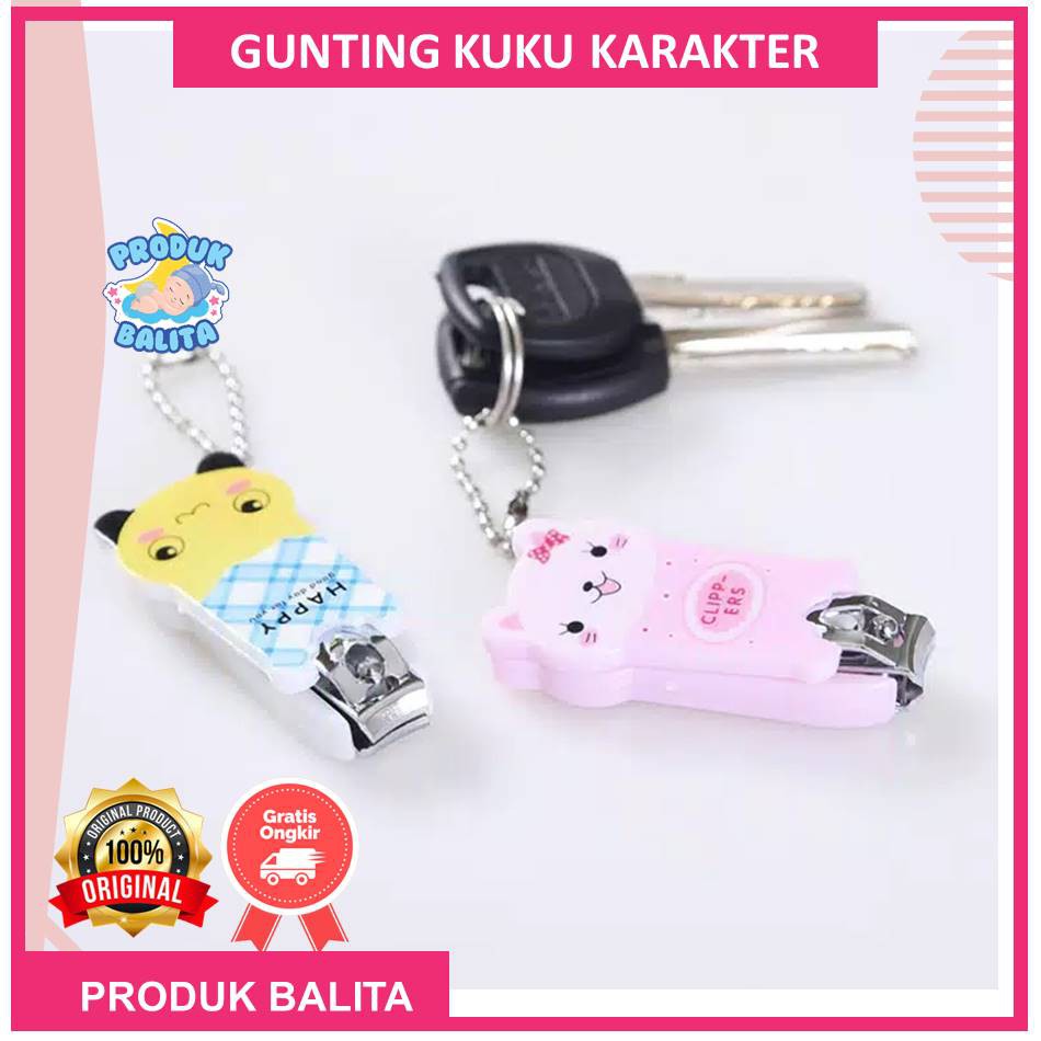 Gunting Kuku Mini Karakter Motif Lucu Terlaris