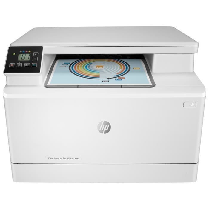 Printer HP Laser Jet MFP 182n 182 n M182n Pro Color Warna Resmi All in One