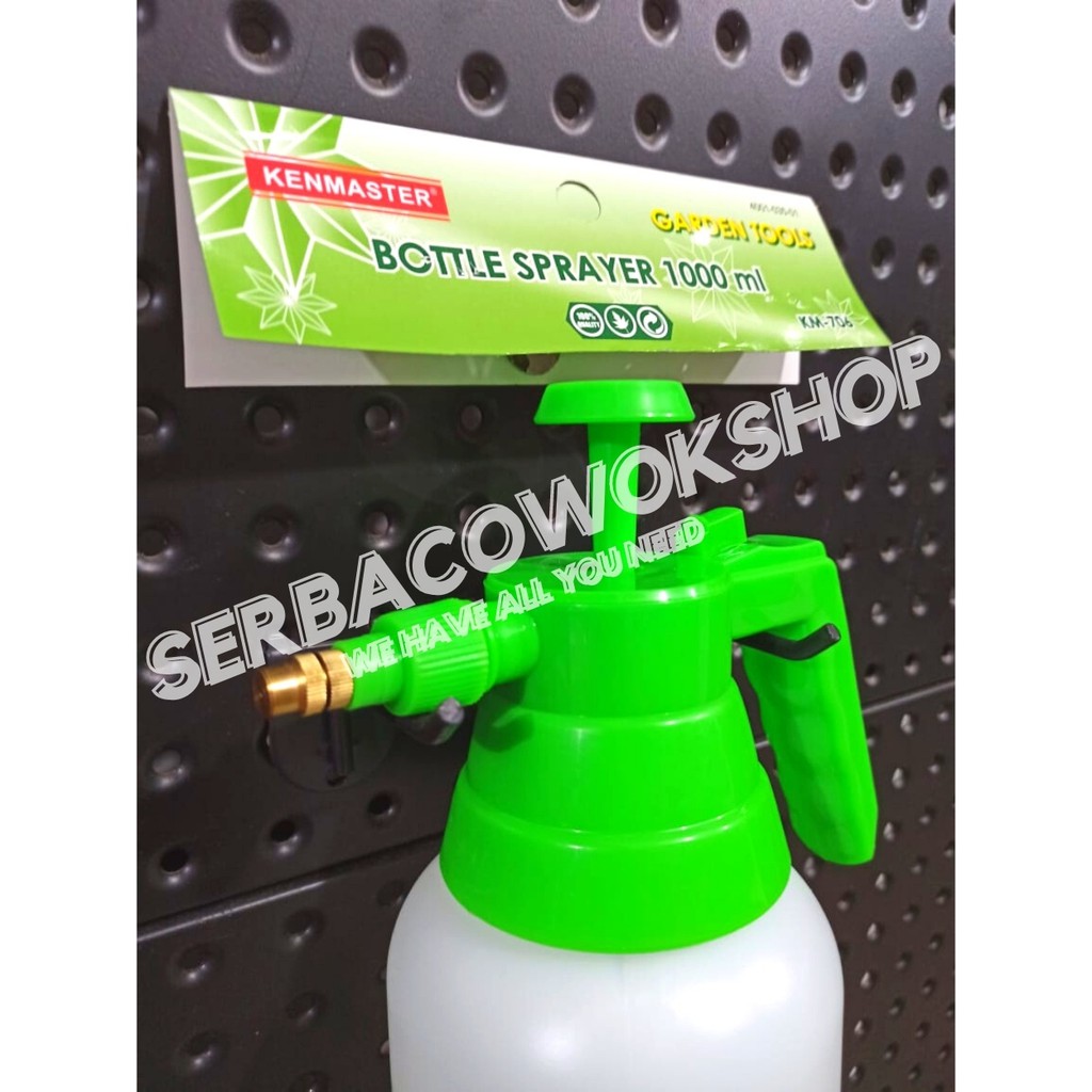 Kenmaster Botol Sprayer 1000 ml KM-706 Semprotan Pompa Burung Serbaguna Termurah Berkualitas