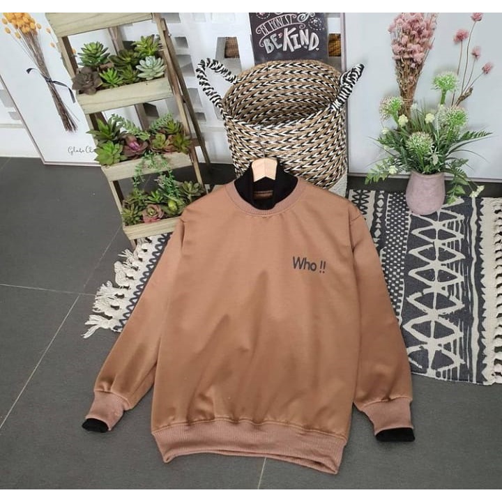 Sweater Pria Termurah Berkualitas - Basic WHO