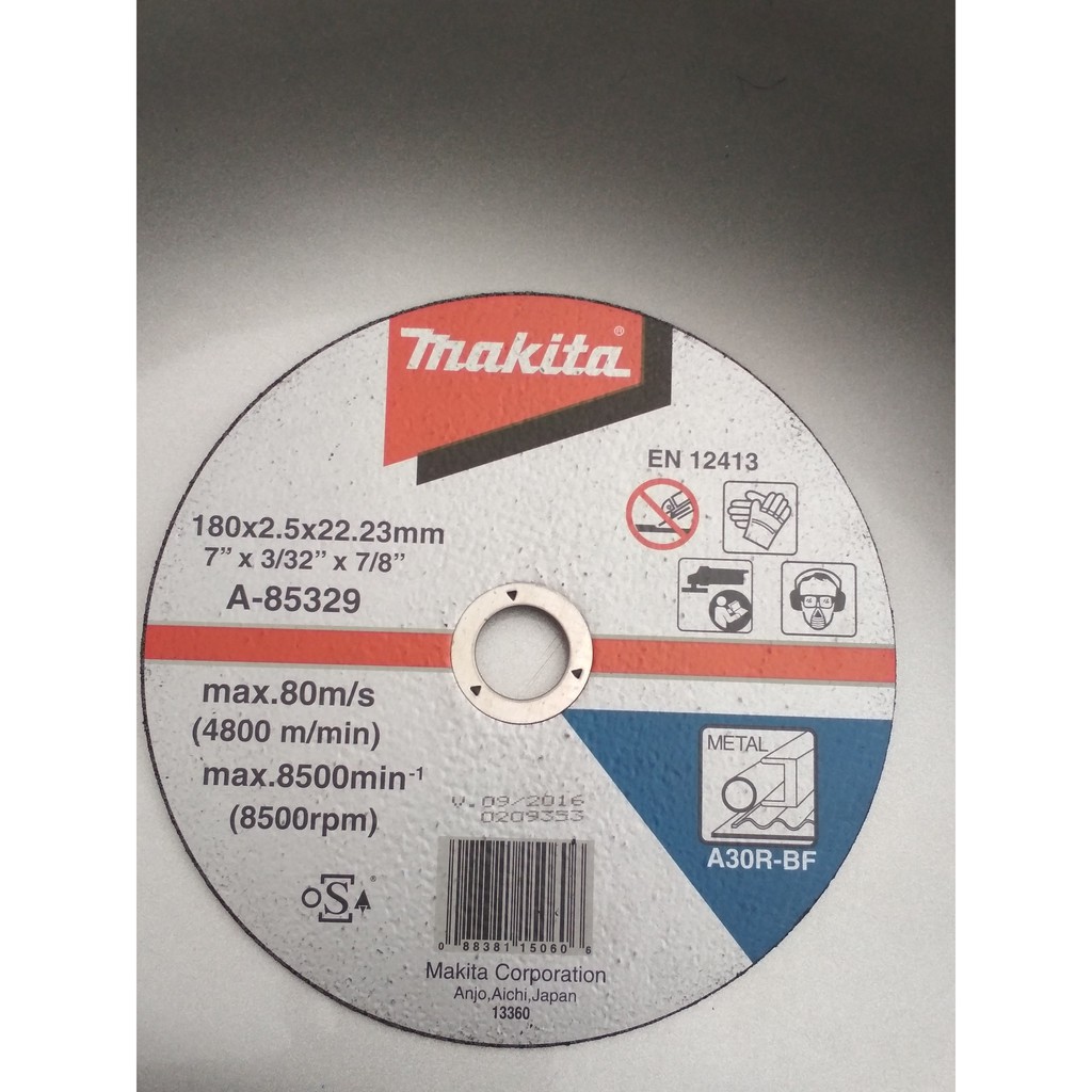 Makita A-85329 Batu Gerinda Potong Metal - Grinding Wheel For Metal 7