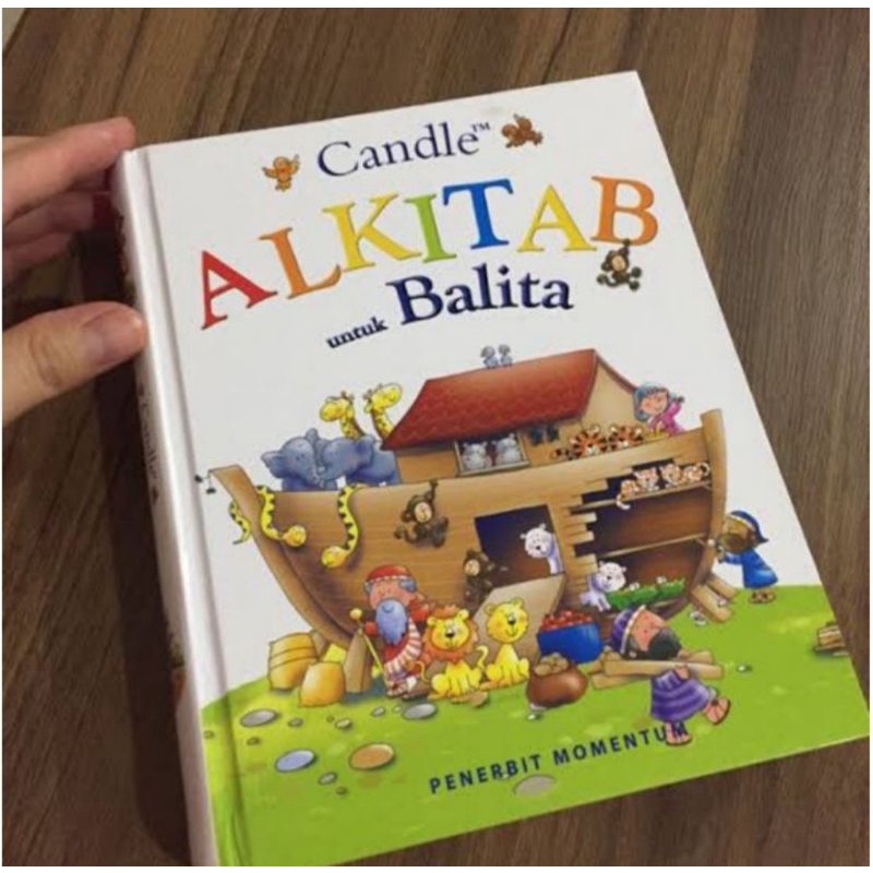 Dijamin Original + Segel !! ALKITAB Anak BALITA / Kids Bible Candle / Alkitab Bergambar mainan anak-Cerita Alkitab