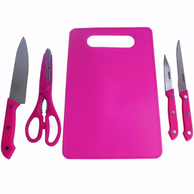 PISAU SET TELENAN ( PISAU, GUNTING DAPUR, TELENAN)