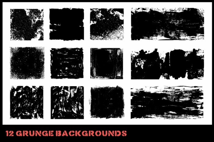 177 Grunge Elements - Vector Designs