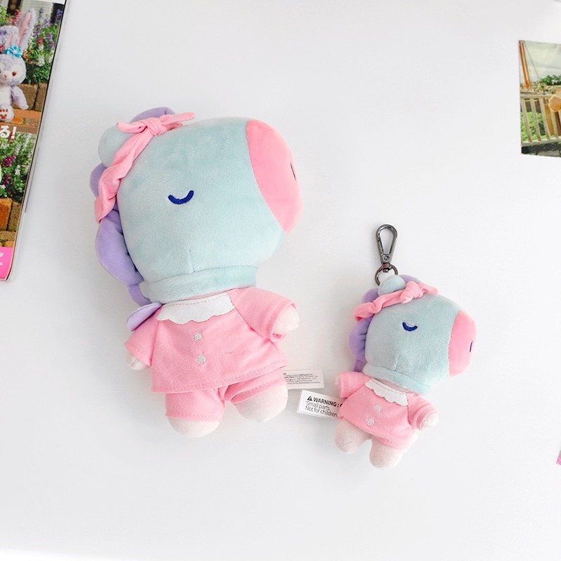 [BS] BISA COD Key Chain Pajama BTS BT21 KPOP Bag Charm Gantungan Kunci Dream Baby Plush - KP778