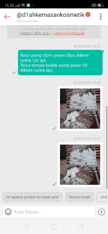 Pot Krim Pp 12,5 Gr Putih Gading List Gold