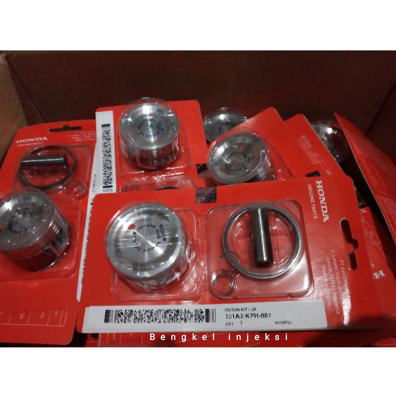 piston ring piston kit cincin klip seker kph kharisma supra x 125