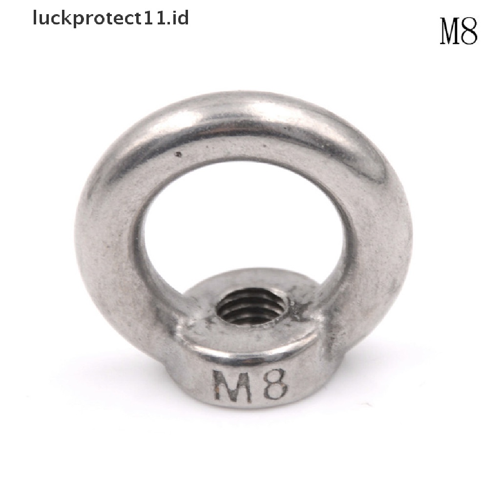 // Hg &amp; ID// Mur Bentuk Cincin Mur Mata Pengangkat Stainless Steel M5/M6/M8/M10/M12 304