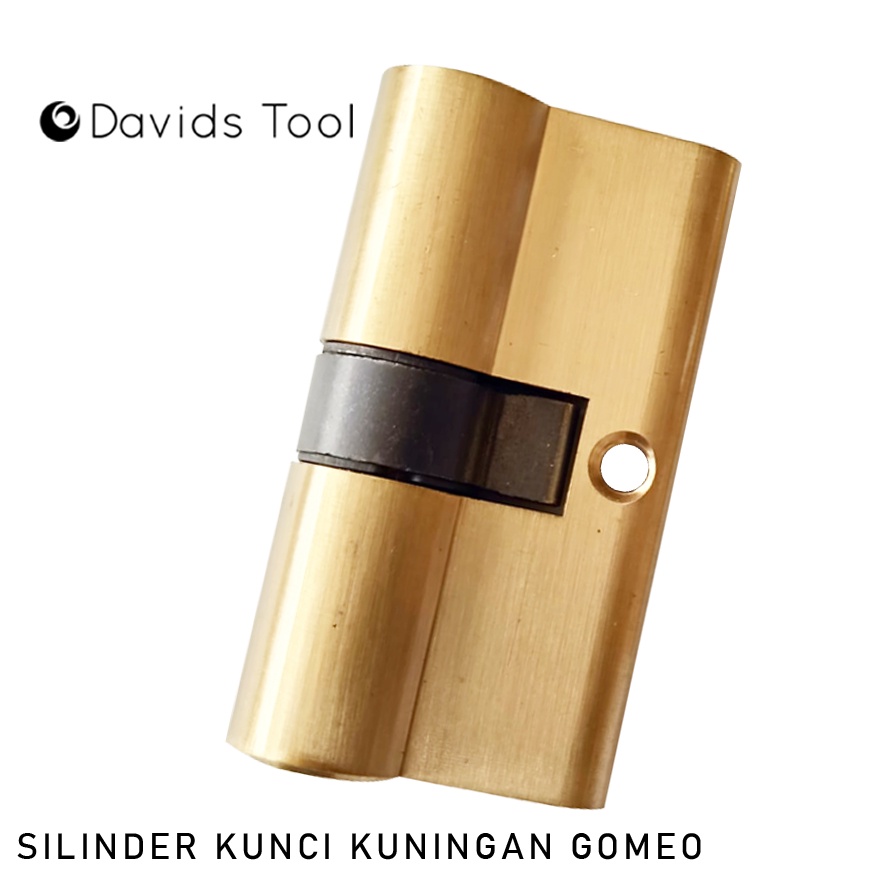 Silinder Kunci Pintu Besar Cylinder Rumah Kuningan Gomeo 60mm | Anak Kunci