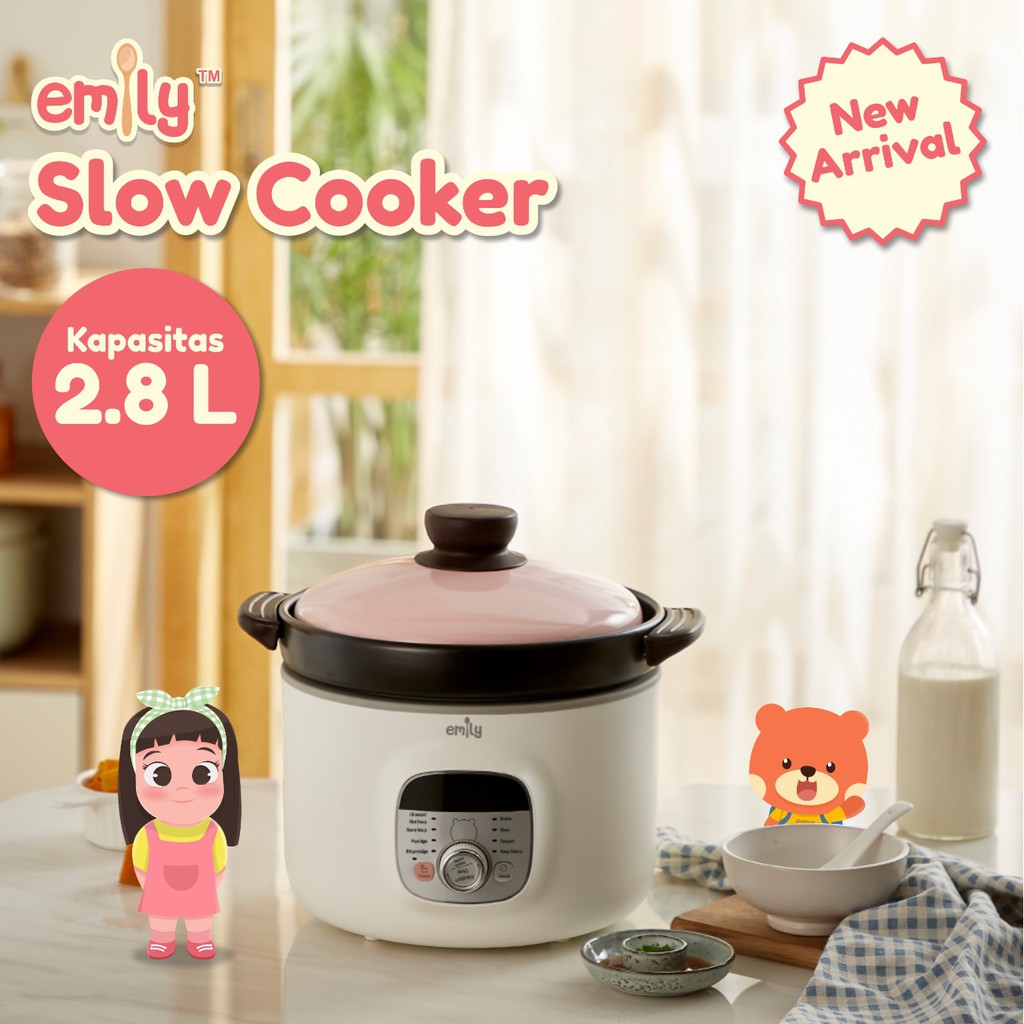 Emily Slow Cooker 2,8 L (Esc -33002)