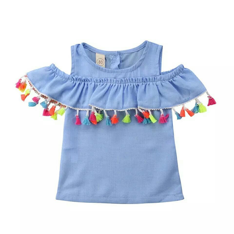 Tassels Top | Baju Anak Atasan Baby Rumbai-rumbai