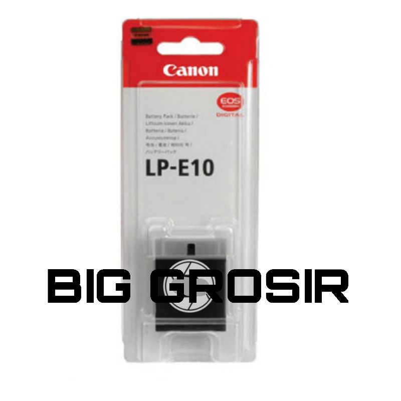 Battery Camera Canon Lp-E10 for 1100D 1200D 1300D