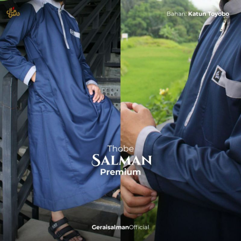 Jubah Gamis Pria Thobe Salman