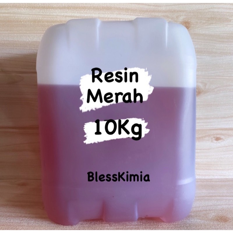 RESIN MERAH 10 KG-FIBERGLASS-RESIN