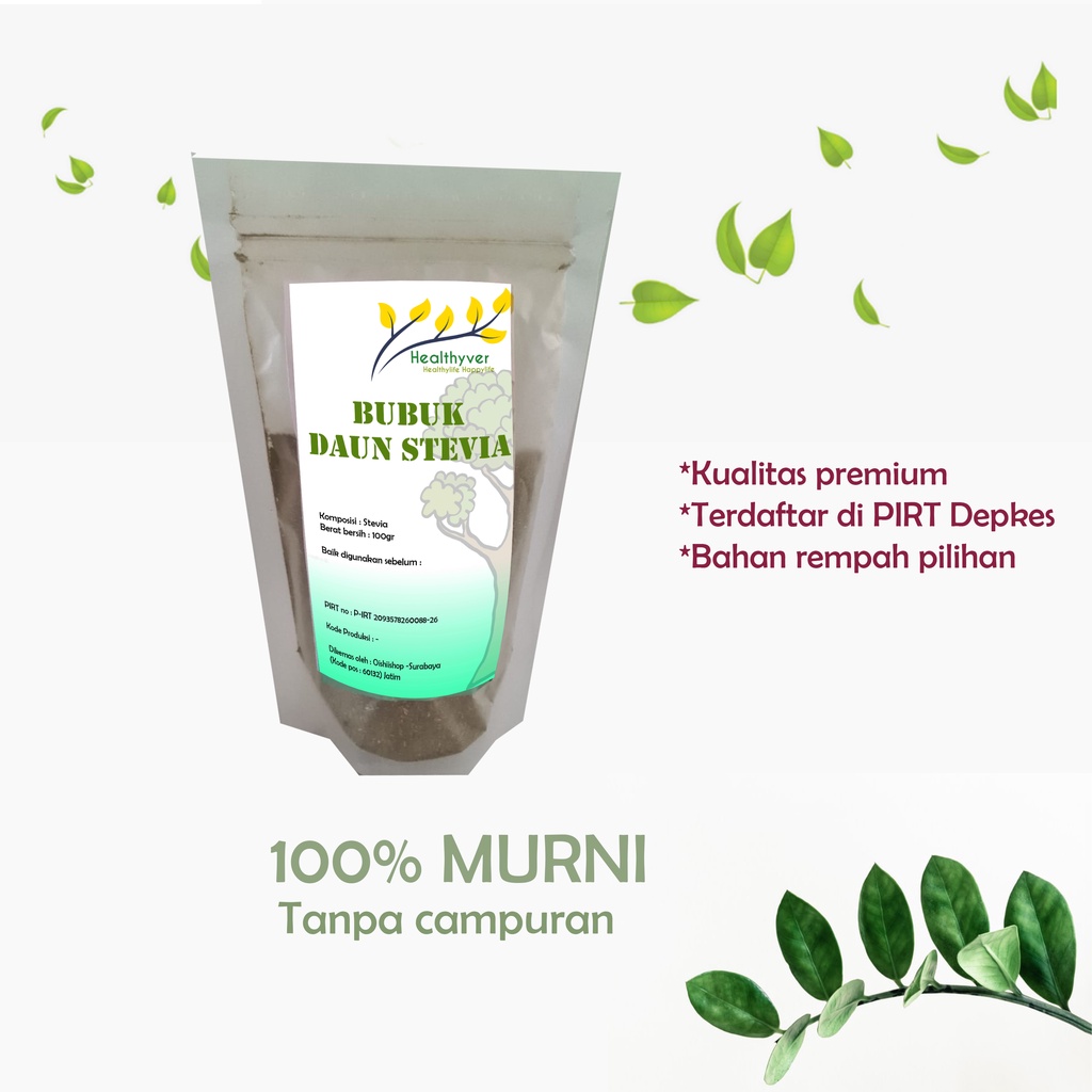 

DOV Serbuk / Bubuk kunyit daun stevia , teh hijau green tea , teh daun jati belanda , temu hitam , temulawak 200gr