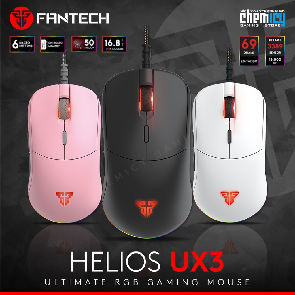 Fantech Helios UX3 RGB Lightweight Gaming Mouse