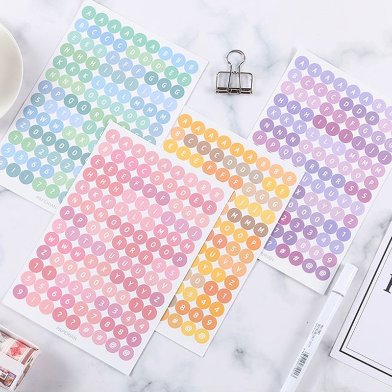 

1 Pc Stiker Huruf Alphabet untuk Jurnaling Deco Scrapbook DIY