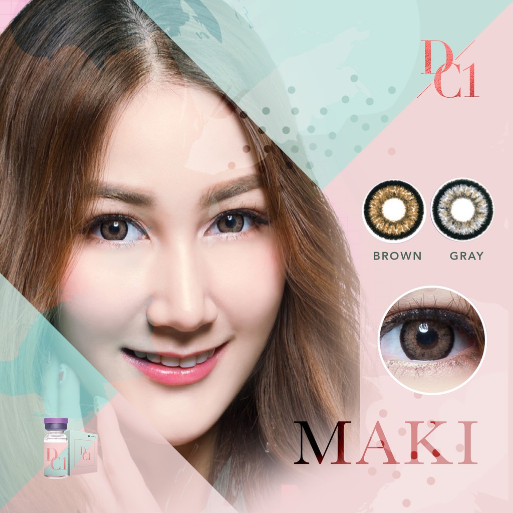 SOFTLENS DREAMCOLOR MAKI, MATAKE, VERONICA, TERESA BY DC1